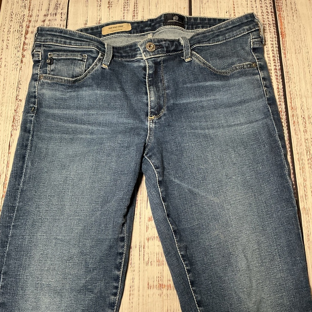 Adriano Goldschmied The Stilt Crop, Cigarette crop. Size 30 - Picture 5 of 10